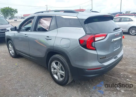 2024 GMC Terrain Fwd Sle from USA, damaged, VIN 3GKALMEGXRL323579